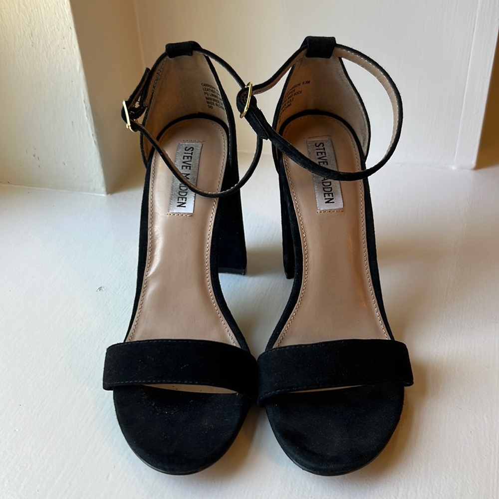 Black Steve Madden heels